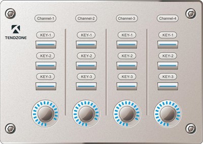 Nuppude ja nuppudega juhtpaneel